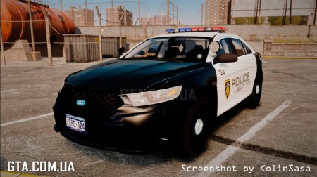 Ford Police Interceptor Liberty City Police Department 2013 [ELS]